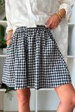 Nonni Gingham City Short Black